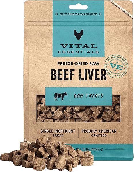 Vital Essentials Freeze-Dried Beef Liver Treats